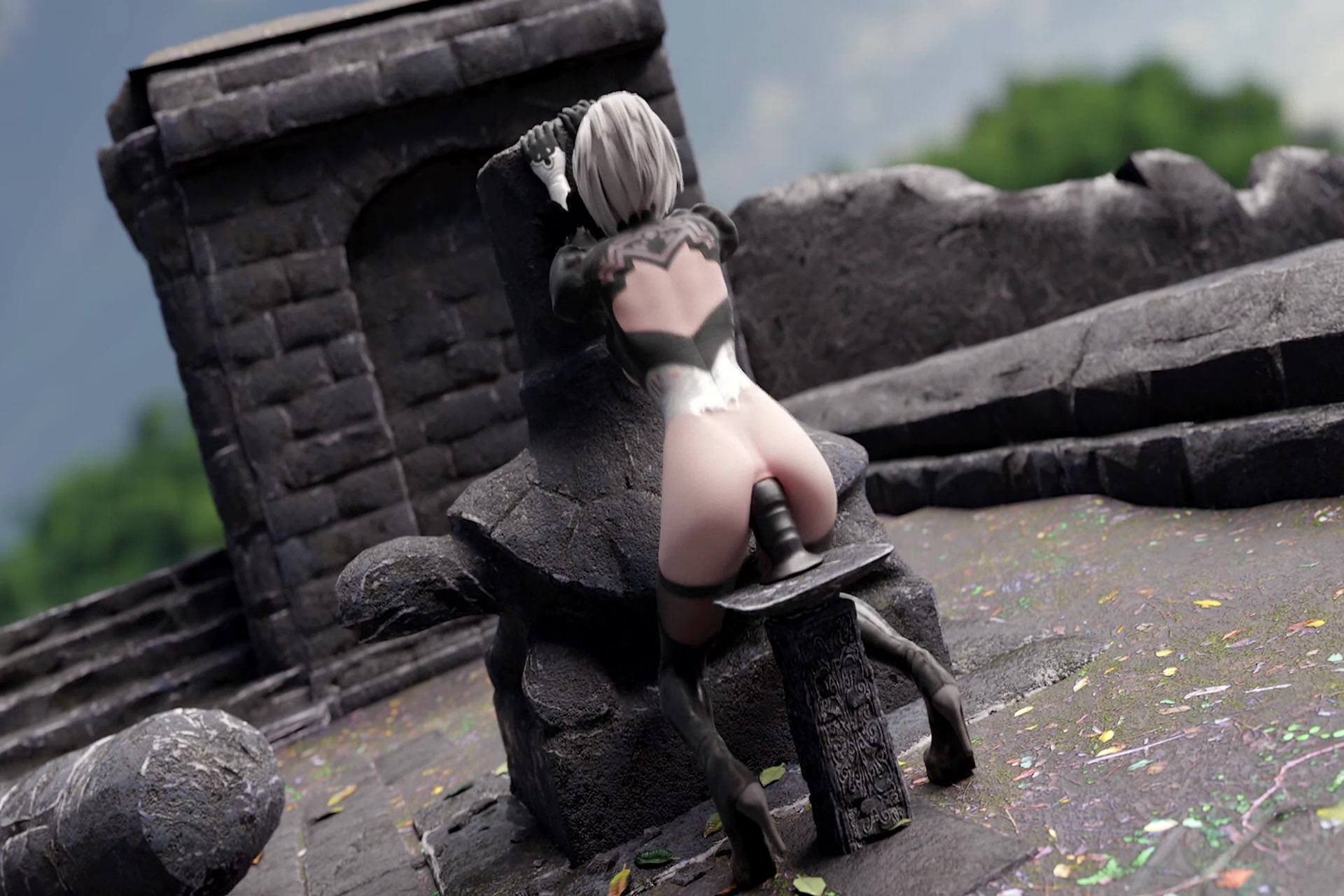 Adult animations android nier automata compilation