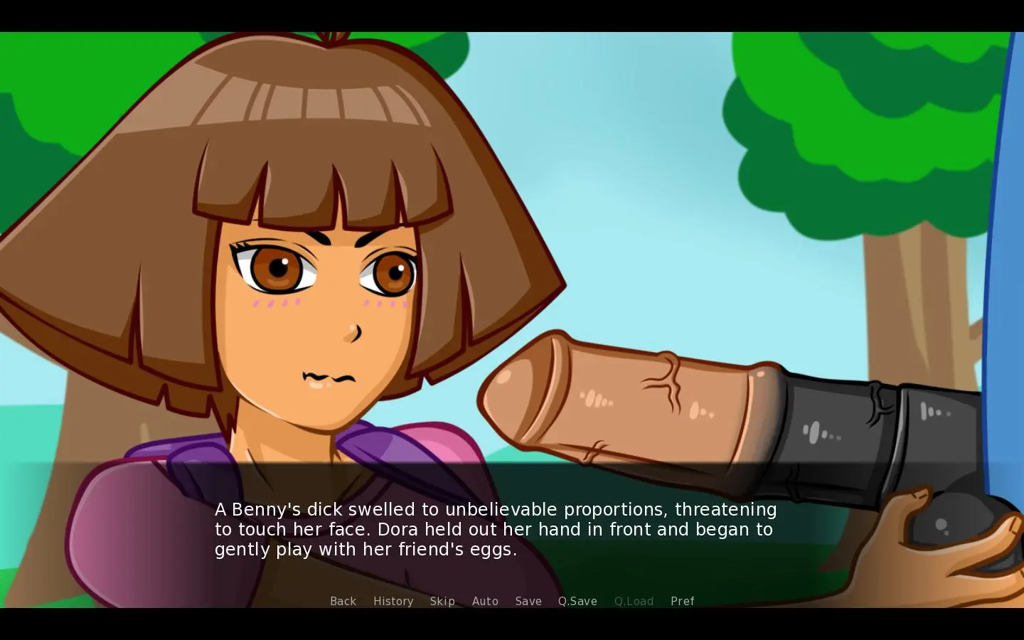 Dora the explorer porn game