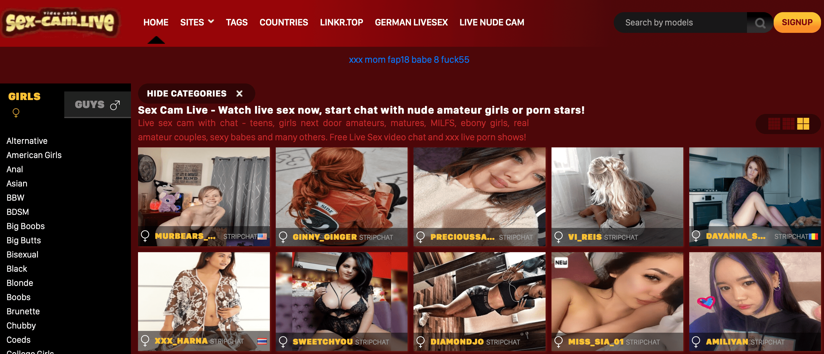 American free live sex cams