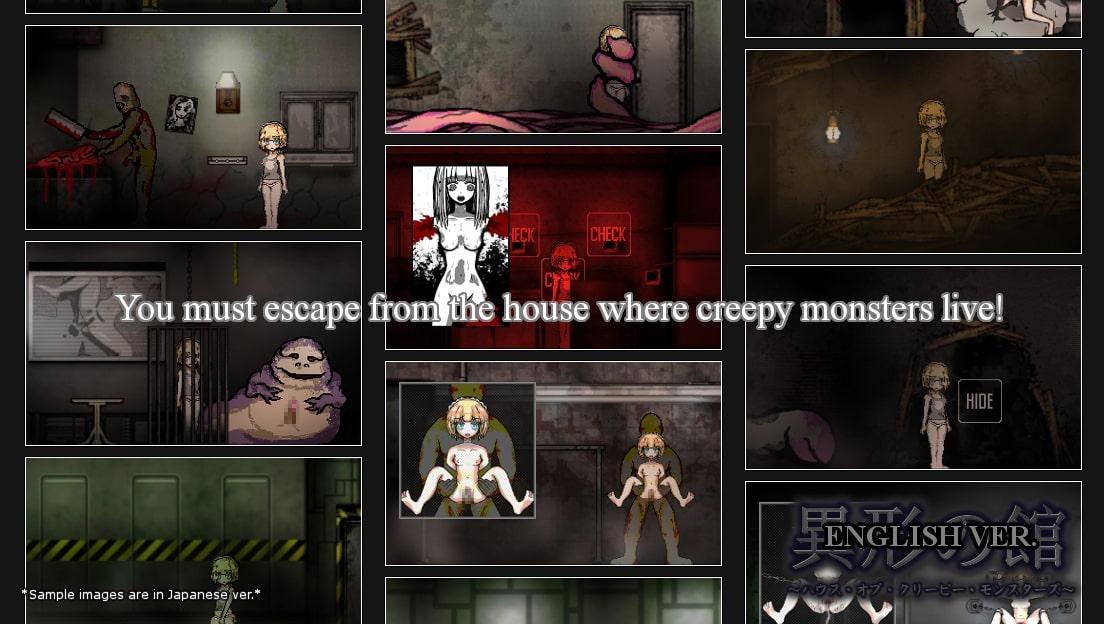 Creepy Monster Porn - House of Creepy Monsters / Ver: 1.00 Â» Pornova - Hentai Games & Porn Games