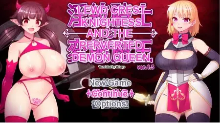 Lewd Crest Knightess and the Perverted Demon Queen