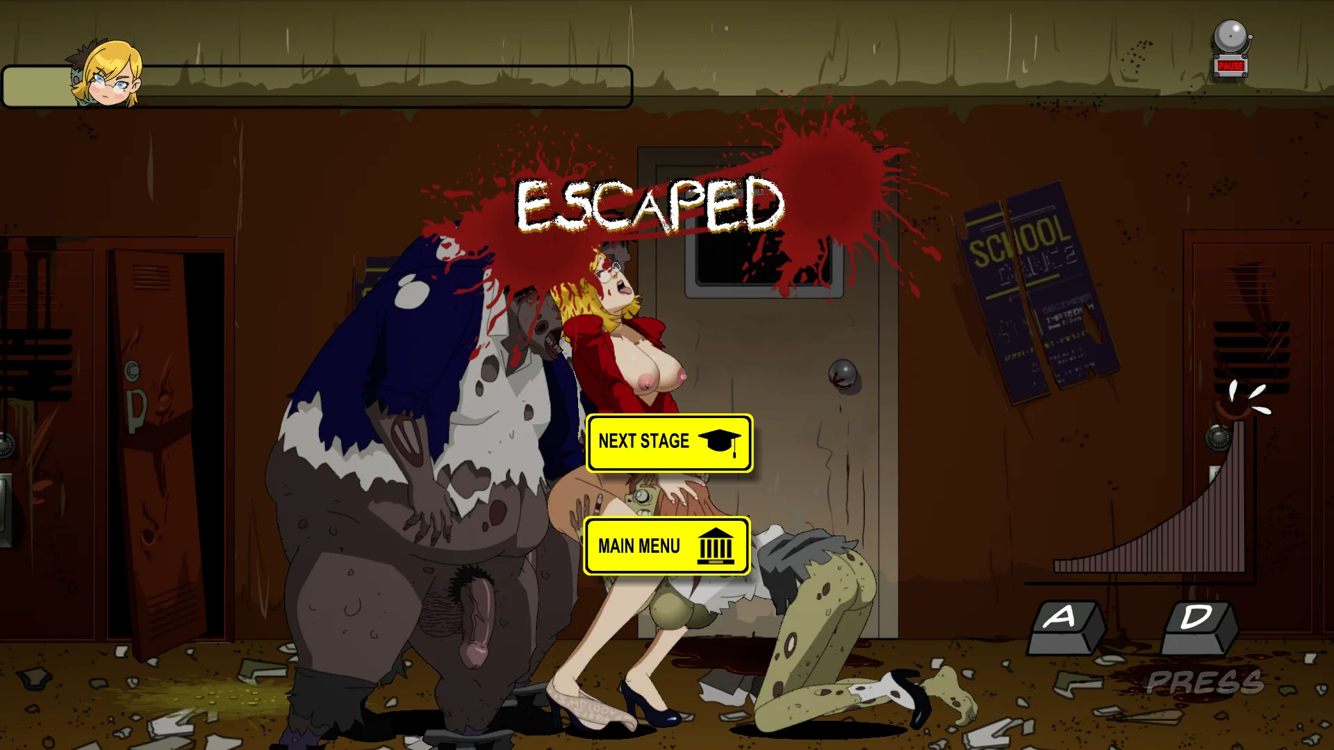 Escape from zombie u porn