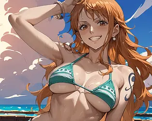 Nami, a Naughty Pirate